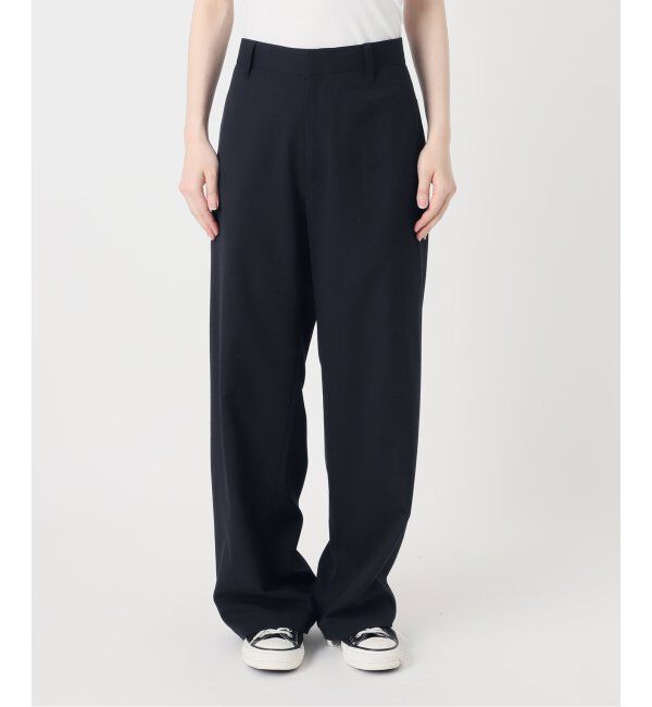 JOURNAL STANDARD「【FOLL / フォル】wool poly loose work pants」|スラックス|