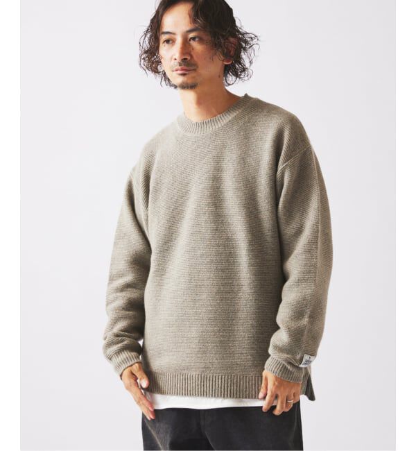 JOURNAL STANDARD relume「ハミルトン ウール ガーター クルーネック ニット」|ニット・セーター|