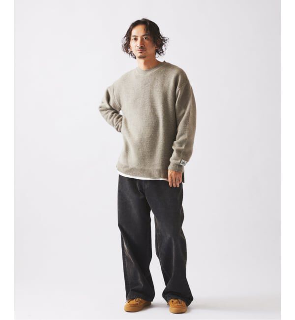JOURNAL STANDARD relume「ハミルトン ウール ガーター クルーネック ニット」|ニット・セーター|