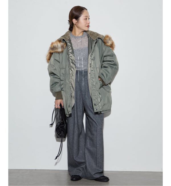 JOURNAL STANDARD「【TICCA / ティッカ】キーチャームツキ longN2B」|ミリタリージャケット|