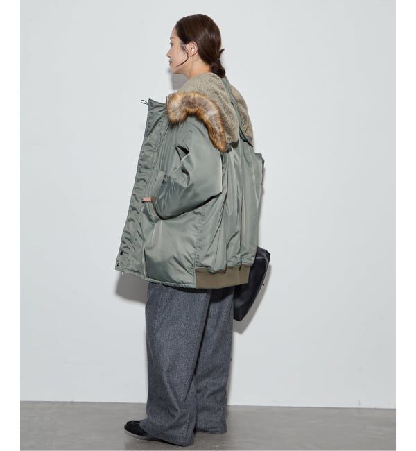 JOURNAL STANDARD「【TICCA / ティッカ】キーチャームツキ longN2B」|ミリタリージャケット|