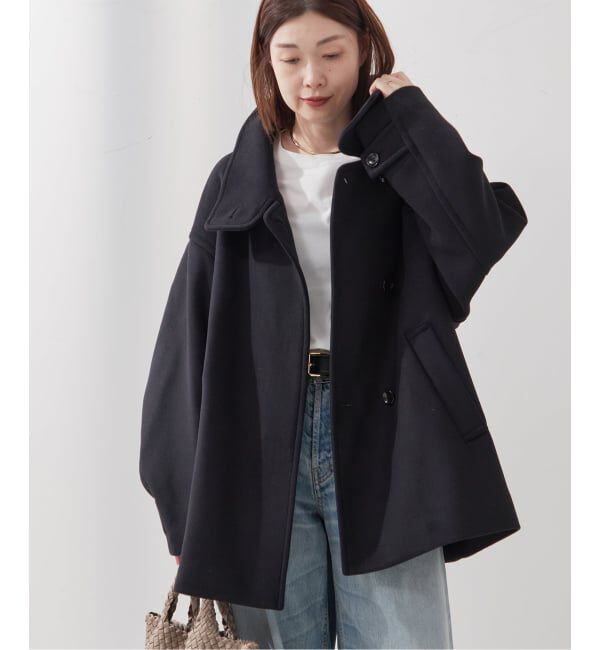 journal standard L'essage「《追加3》MANTECO/TWEEDスタンドショートコート」|その他|