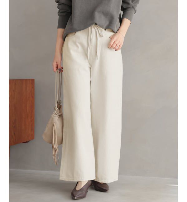 JOURNAL STANDARD relume「ドローストリングワイドデニム」|デニム|
