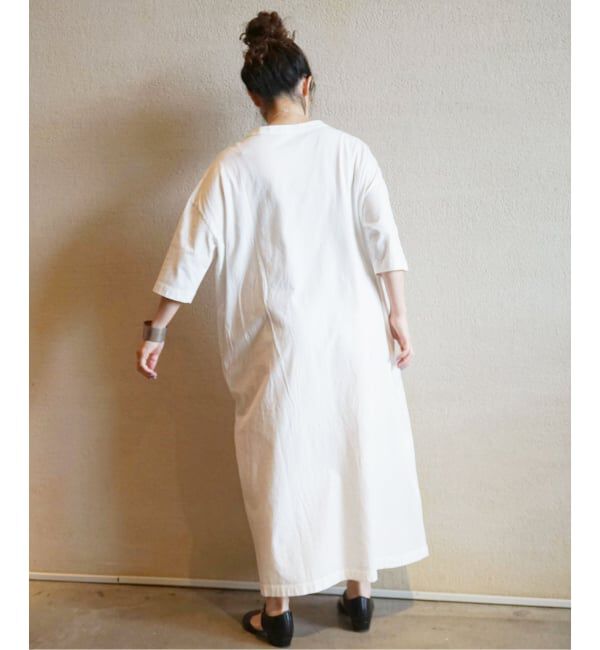 journal standard luxe「クラシック天竺スタンダードクルーネックワンピース」|ワンピース|