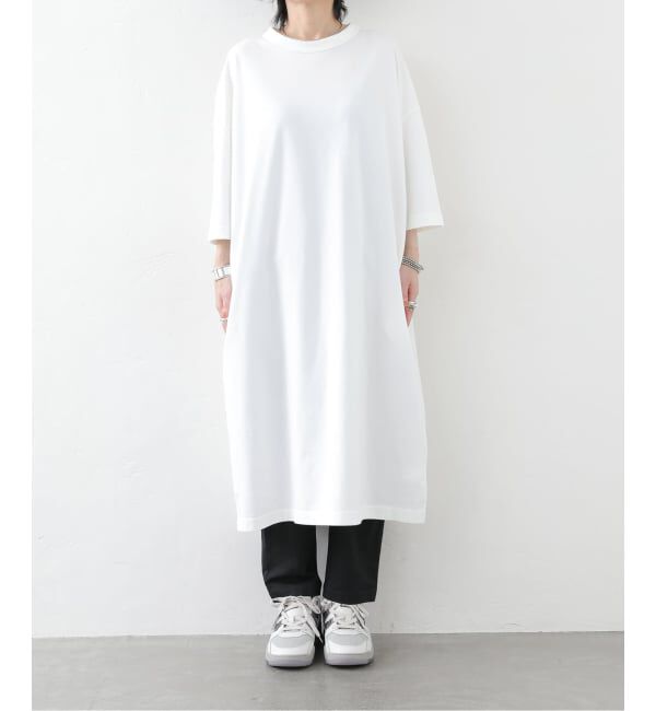 journal standard luxe「クラシック天竺スタンダードクルーネックワンピース」|ワンピース|