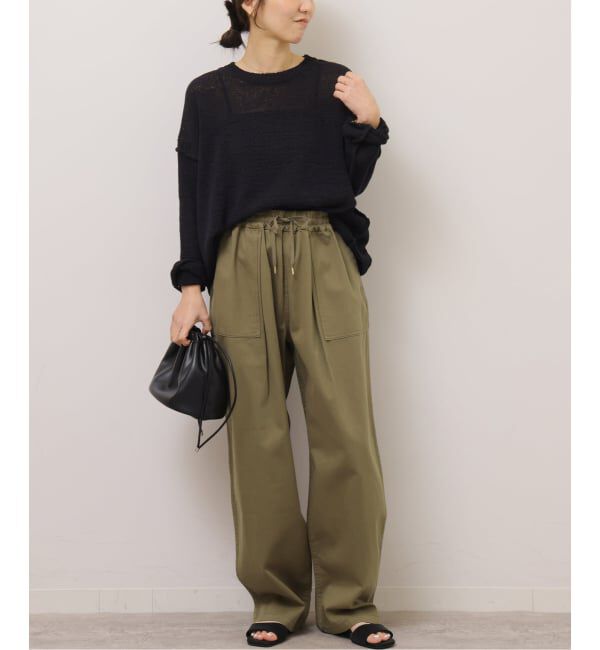 JOURNAL STANDARD relume「［26SS新作］ギャザーワイドベイカー」|カーゴ|