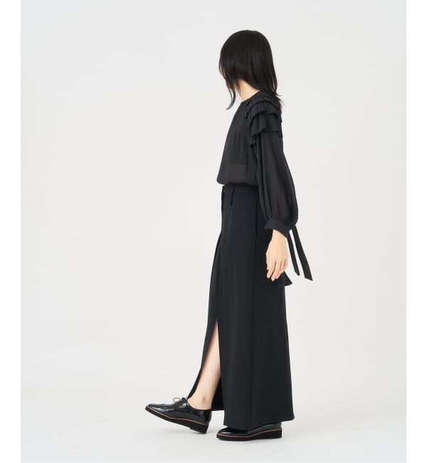 HARDY NOIR「《追加》2タックロングスカート」|スカート|