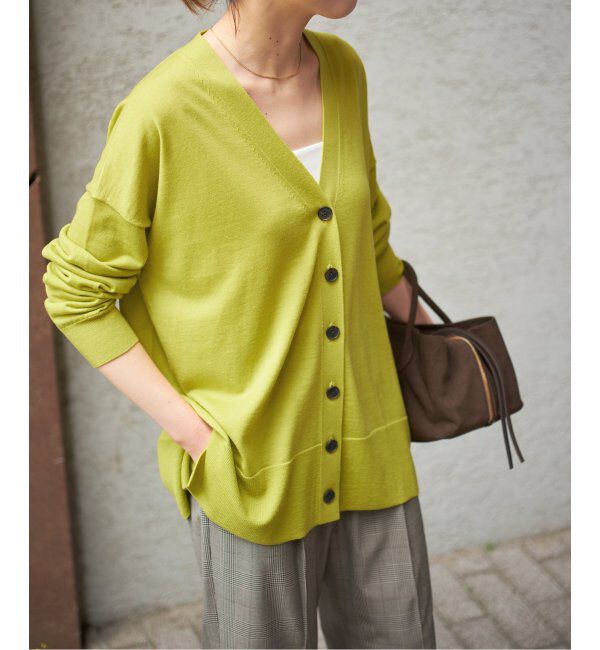 Spick and Span「《追加》18Gカーディガン」|カーディガン|