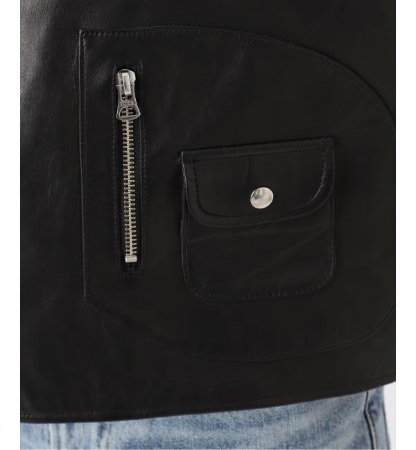 Spick and Span「TICCA / ティッカ ダブルライダースジャケット」|ライダースジャケット|