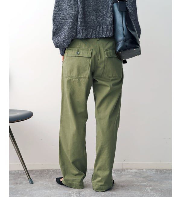 Spick and Span「《WEB限定 / 追加3》ルーズベイカーパンツ」|カーゴ|