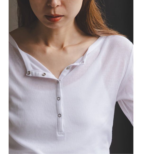 NOBLE「シアーテレコヘンリーネックプルオーバー」|Tシャツ・カットソー|