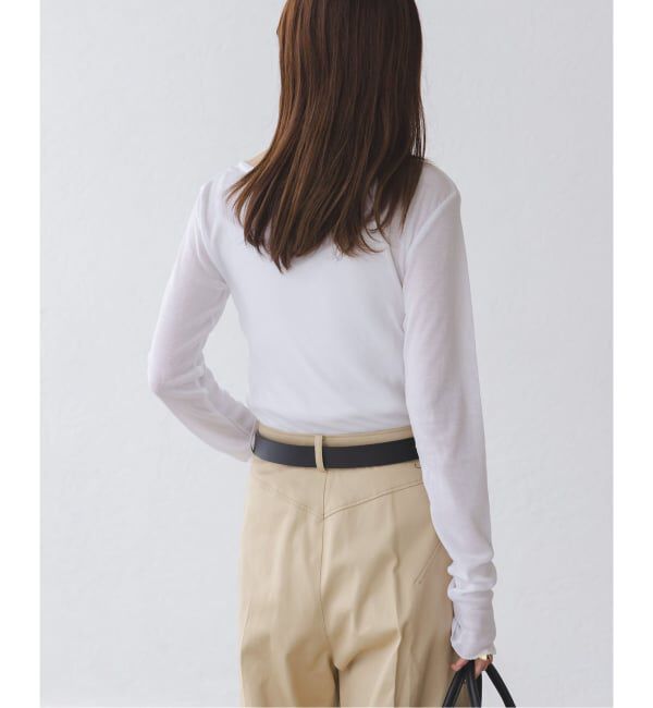 NOBLE「シアーテレコヘンリーネックプルオーバー」|Tシャツ・カットソー|