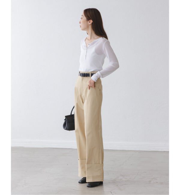 NOBLE「シアーテレコヘンリーネックプルオーバー」|Tシャツ・カットソー|