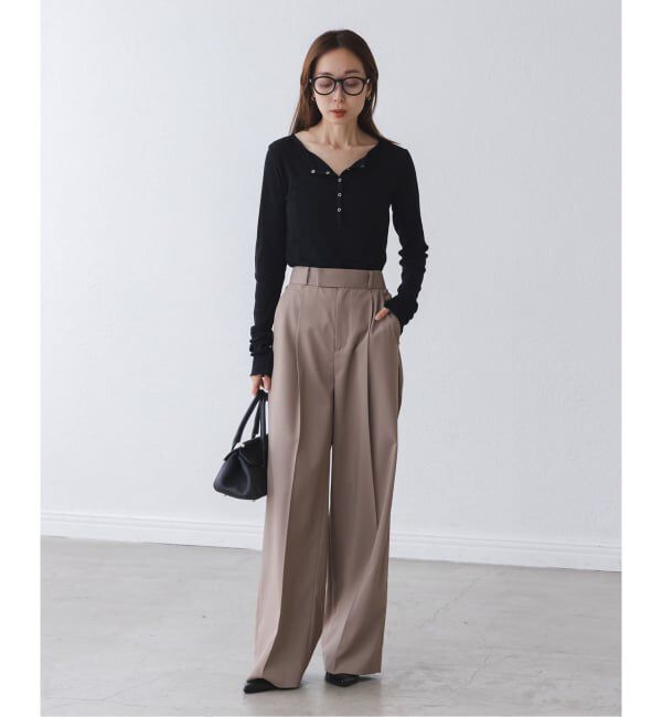 NOBLE「シアーテレコヘンリーネックプルオーバー」|Tシャツ・カットソー|