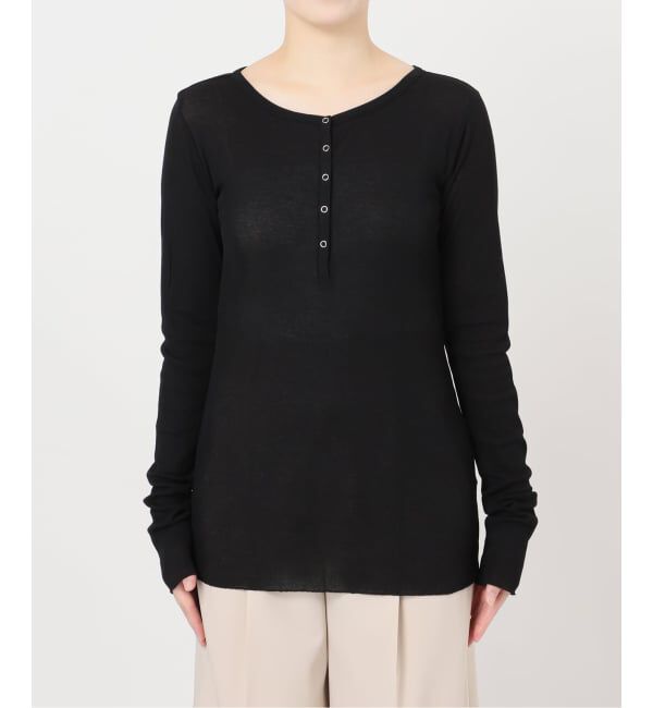 NOBLE「シアーテレコヘンリーネックプルオーバー」|Tシャツ・カットソー|