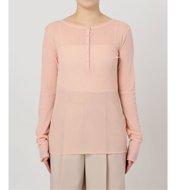 NOBLE「シアーテレコヘンリーネックプルオーバー」|Tシャツ・カットソー|