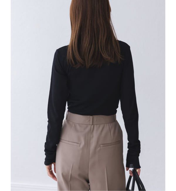 NOBLE「シアーテレコヘンリーネックプルオーバー」|Tシャツ・カットソー|