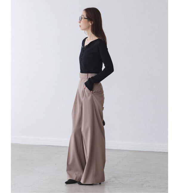 NOBLE「シアーテレコヘンリーネックプルオーバー」|Tシャツ・カットソー|