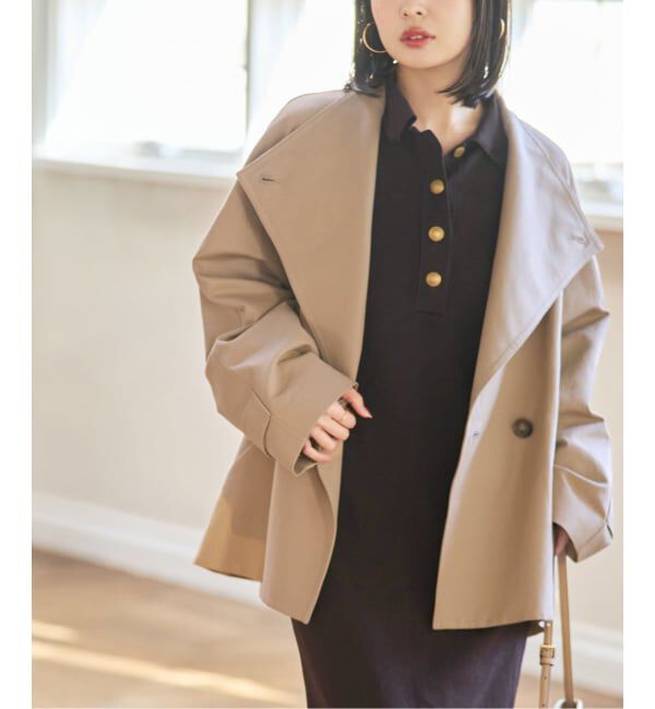 NOBLE「《追加》ポロシャツニットワンピース 2」|ワンピース|