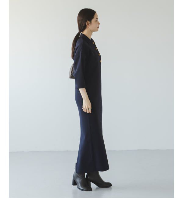 NOBLE「《追加》ポロシャツニットワンピース 2」|ワンピース|