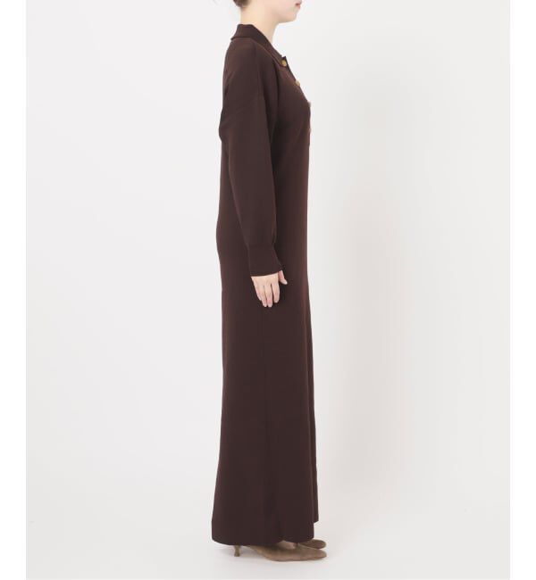 NOBLE「《追加》ポロシャツニットワンピース 2」|ワンピース|