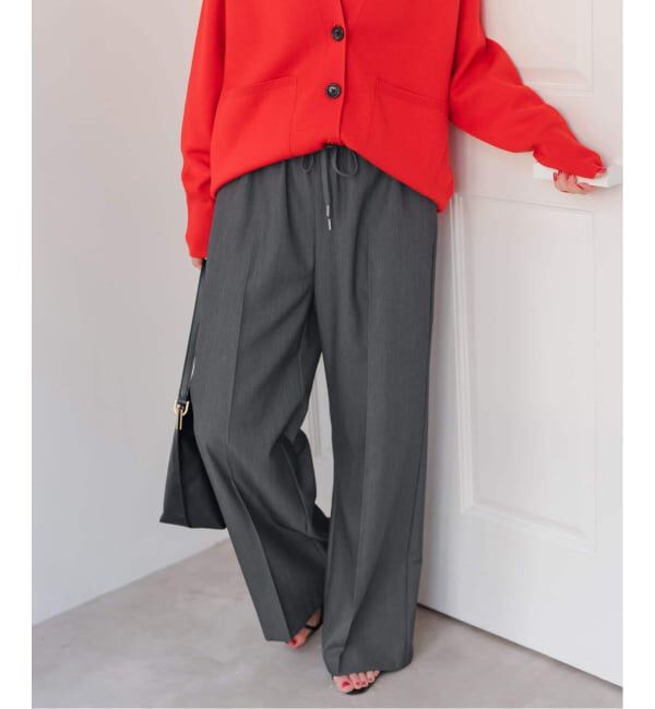 Spick and Span「《新色有り / 追加》P/Wイージースラックスパンツ」|スラックス|