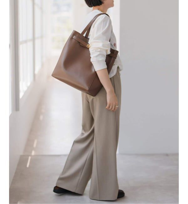 Spick and Span「《新色有り / 追加》P/Wイージースラックスパンツ」|スラックス|