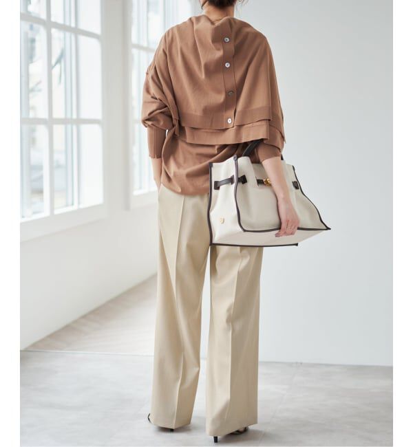 Spick and Span「《新色有り / 追加》P/Wイージースラックスパンツ」|スラックス|