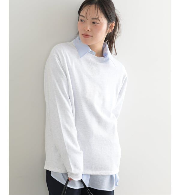 U by SPICK&SPAN「ロングスリーブライトスウェット」|スウェット・ジャージ|