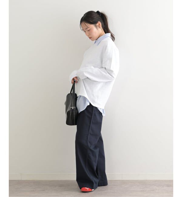 U by SPICK&SPAN「ロングスリーブライトスウェット」|スウェット・ジャージ|