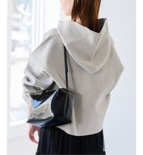 U by SPICK&SPAN「スウェットライクニットフーディー」|ニット・セーター|