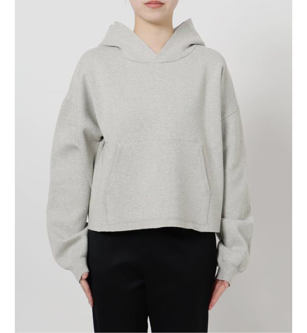 U by SPICK&SPAN「スウェットライクニットフーディー」|ニット・セーター|