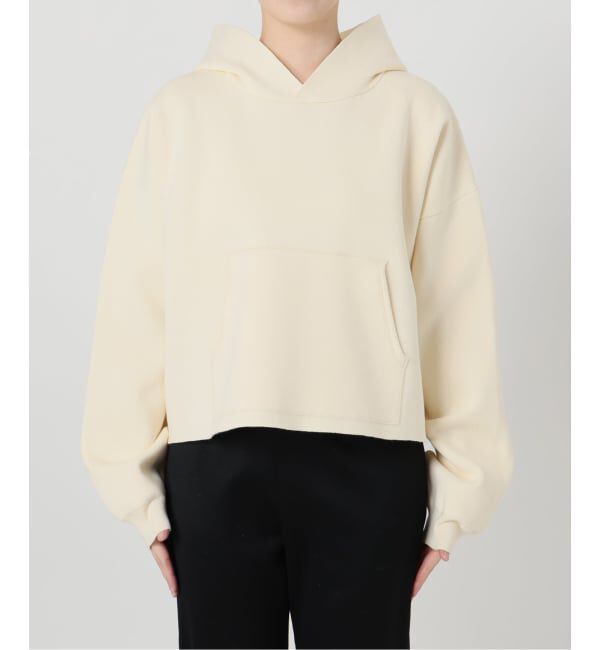 U by SPICK&SPAN「スウェットライクニットフーディー」|ニット・セーター|