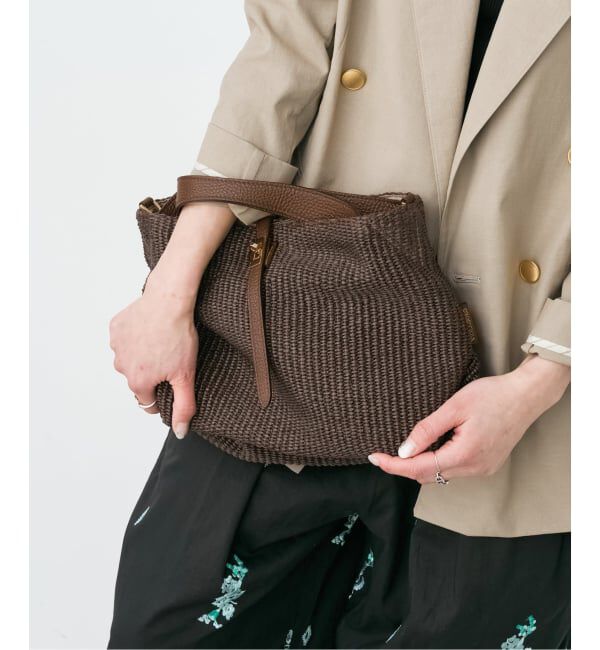 Spick and Span「《WEB限定カラーあり / 追加予約》VIOLAd&rsquo;ORO / ヴィオラドーロ SANDRO」|トートバッグ|ブラウン