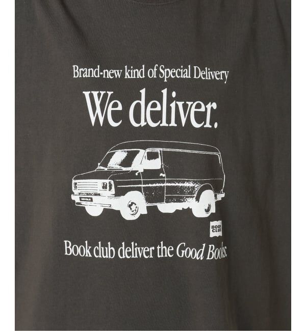 Spick and Span「《別注 / 予約》BOOK CLUB/ブッククラブ We Deliver Tshirt」|Tシャツ・カットソー|