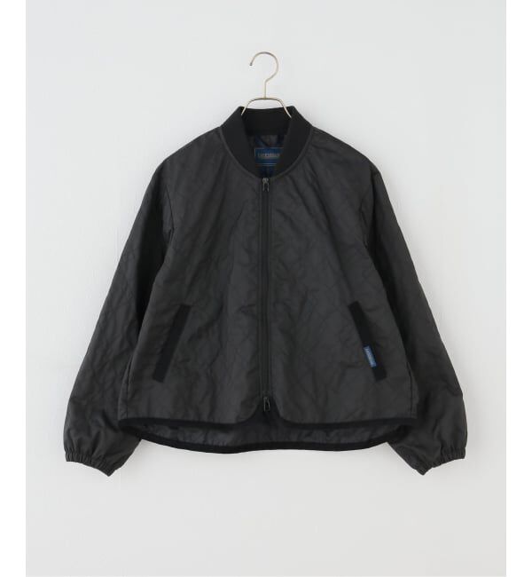 Spick and Span「《一部店舗+WEB限定》LAVENHAM / ラベンハム UNWADDED BOMBER JACKET」|その他|ブラック
