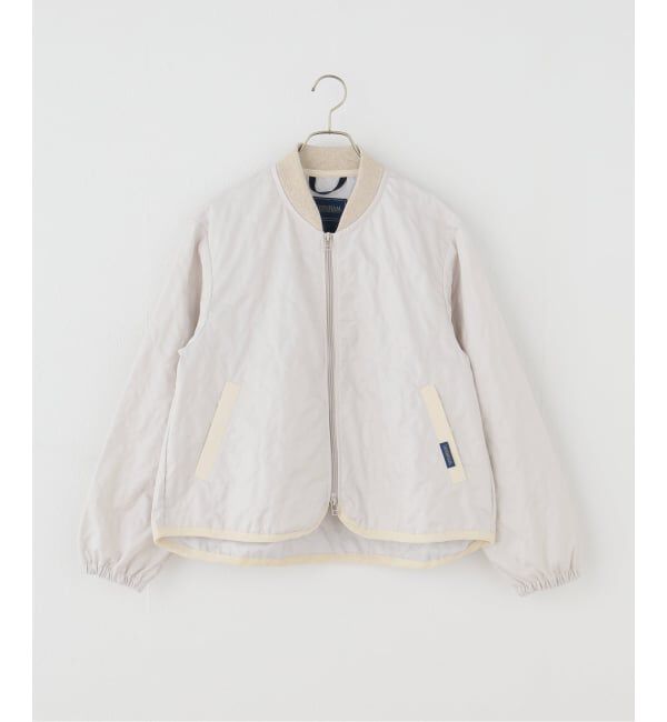 Spick and Span「《一部店舗+WEB限定》LAVENHAM / ラベンハム UNWADDED BOMBER JACKET」|その他|ホワイト A