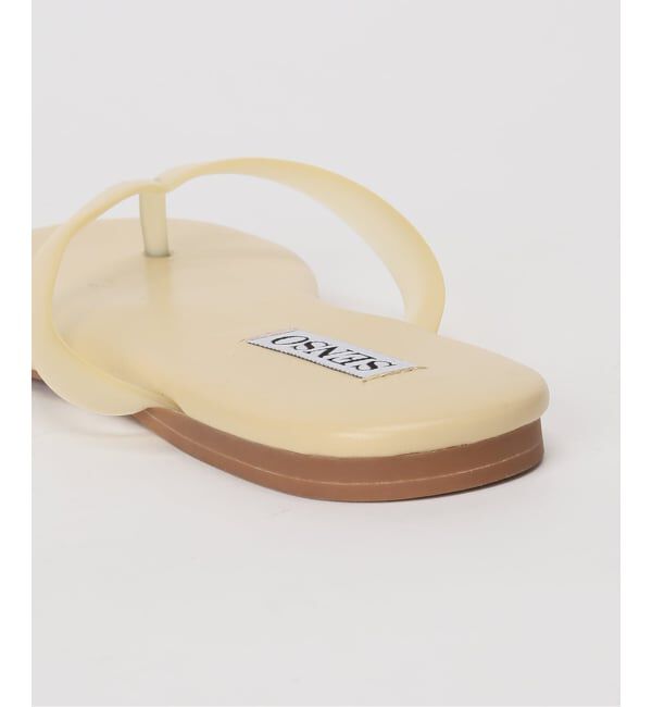 FRAMeWORK「≪予約≫SENSO クリアトング フラット」|サンダル|