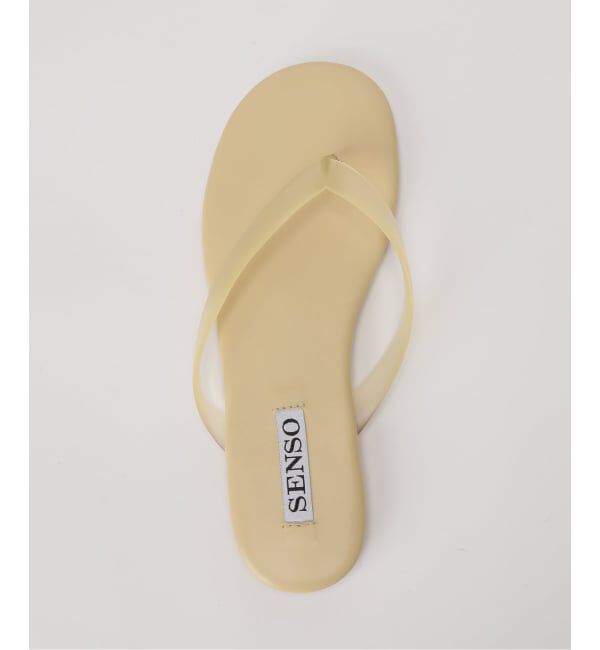 FRAMeWORK「≪予約≫SENSO クリアトング フラット」|サンダル|