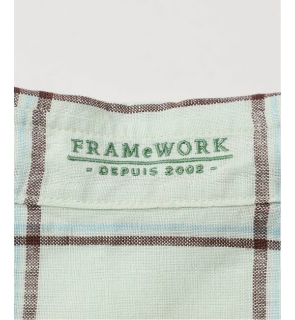 FRAMeWORK「≪一部カラーWEB限定 / 追加予約≫フレンチリネンレギュラーシャツ 3」|シャツ・ブラウス|