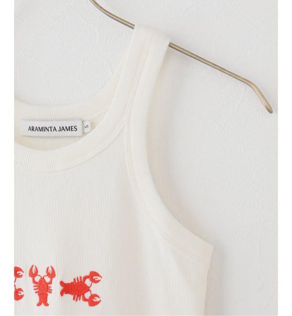 U by SPICK&SPAN「ARAMINTA JAMES/アラミンタ ジェームス LOBSTER TANK」|タンクトップ|