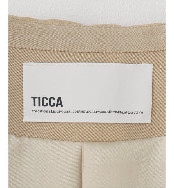 Spick and Span「《追加》TICCA / ティッカ Miniテントトレンチコート」|トレンチコート|