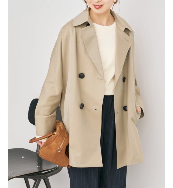 Spick and Span「《追加》TICCA / ティッカ Miniテントトレンチコート」|トレンチコート|