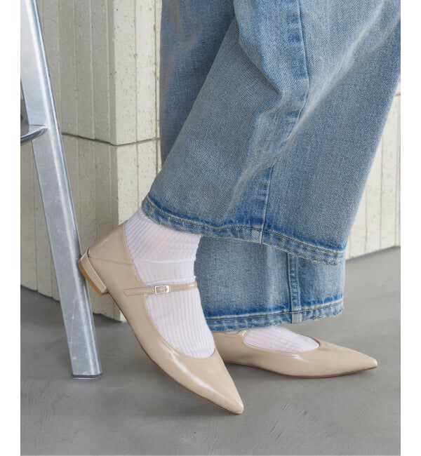 「《追加》ポインテッドワンストラップフラット」|その他|