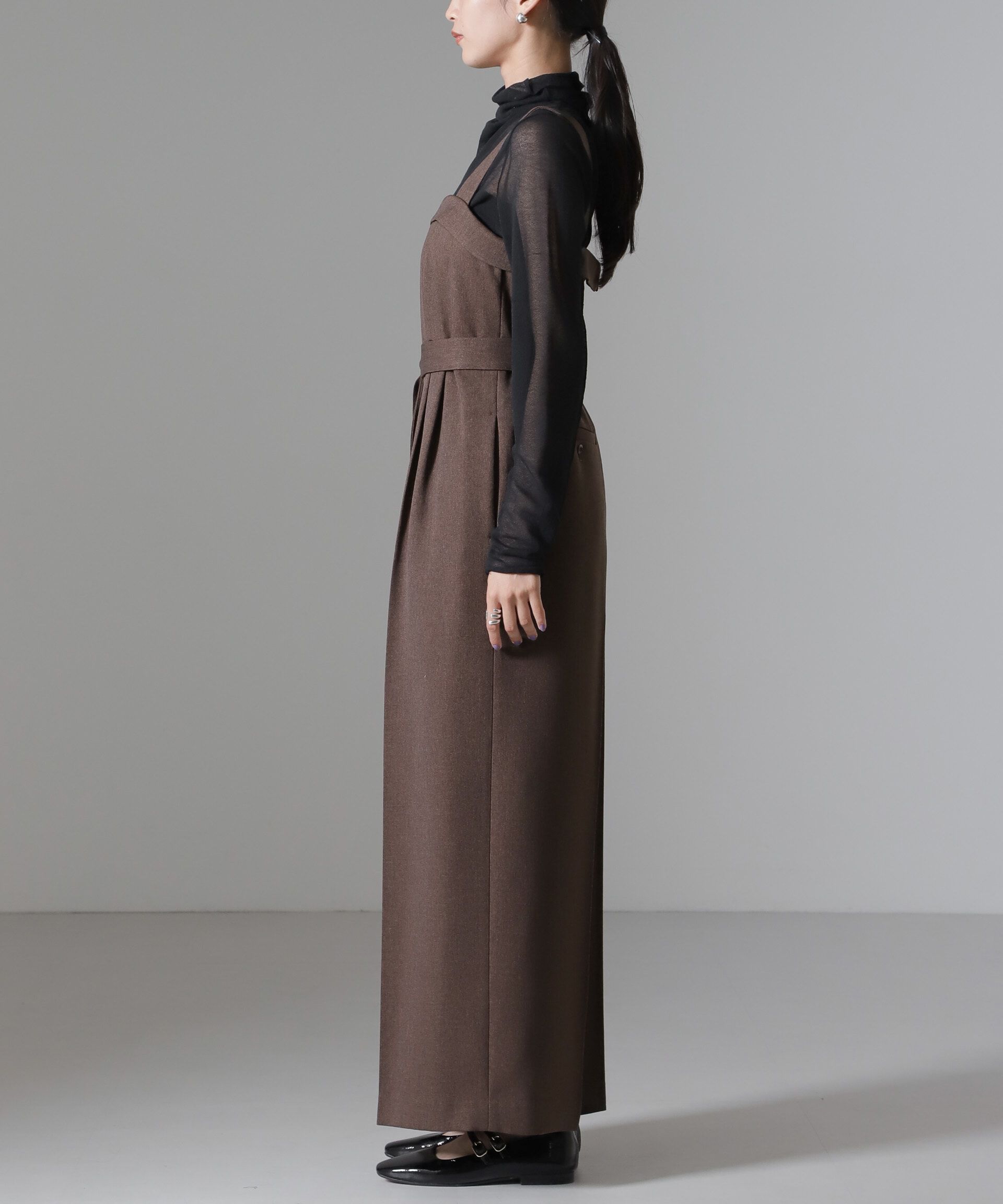 nano･universe「シャークスキンサロペット」|ワンピース|