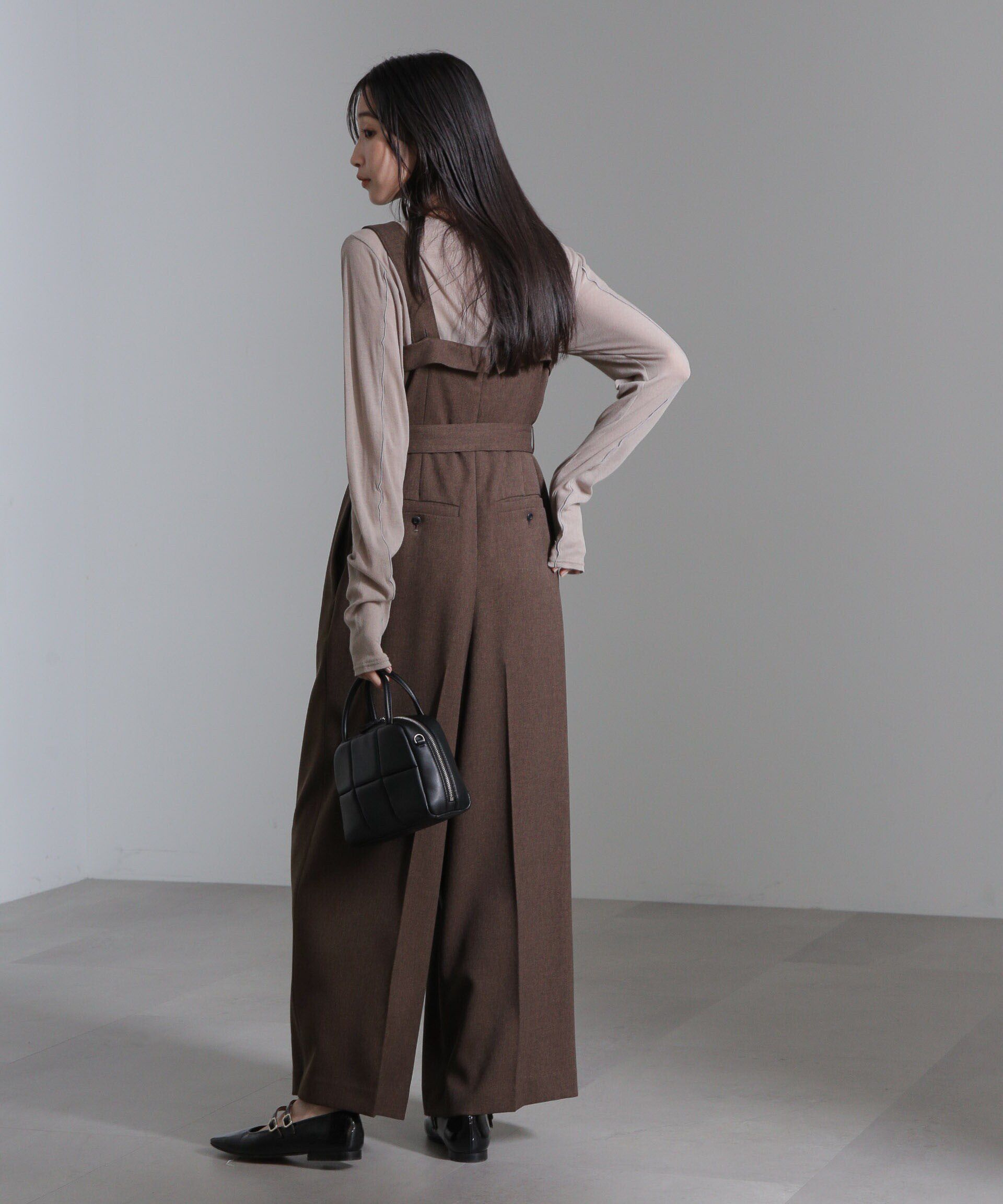 nano･universe「シャークスキンサロペット」|ワンピース|