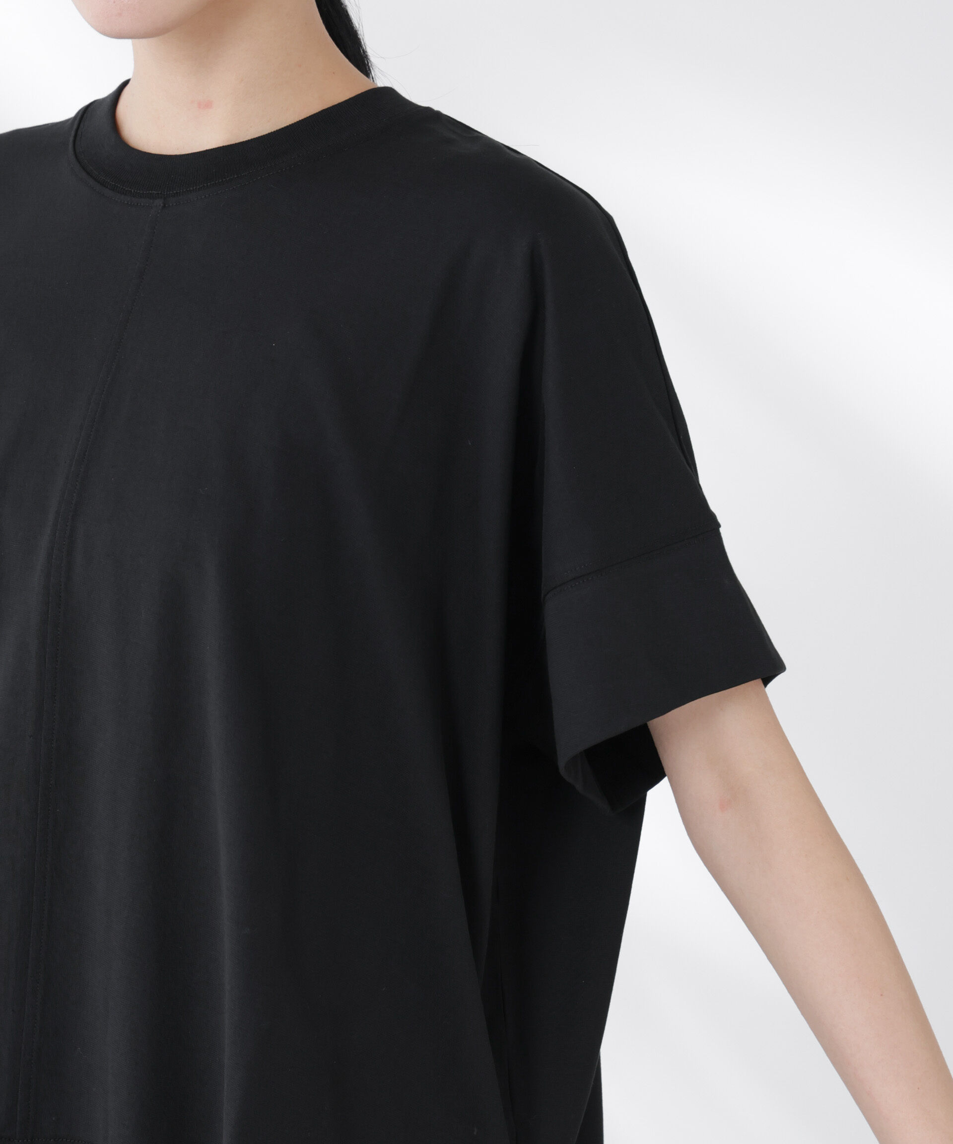 nano･universe「NANOFINE強撚コットンワイドTシャツ」|Tシャツ・カットソー|