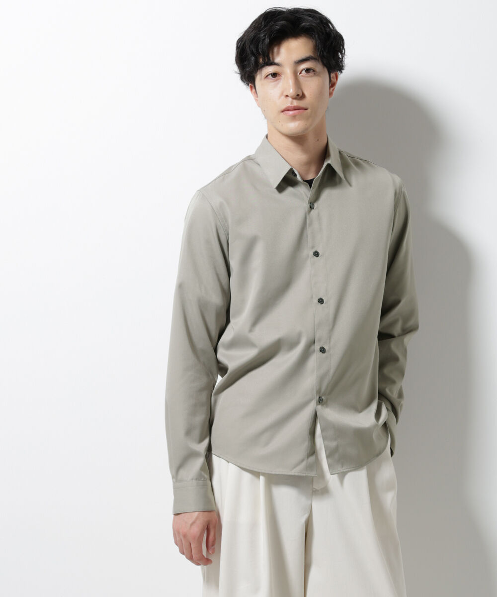 nano･universe「スタンダードレギュラーカラーシャツ/長袖」|シャツ・ブラウス|