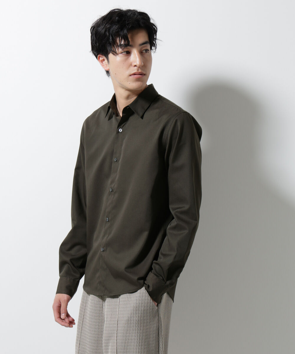 nano･universe「スタンダードレギュラーカラーシャツ/長袖」|シャツ・ブラウス|