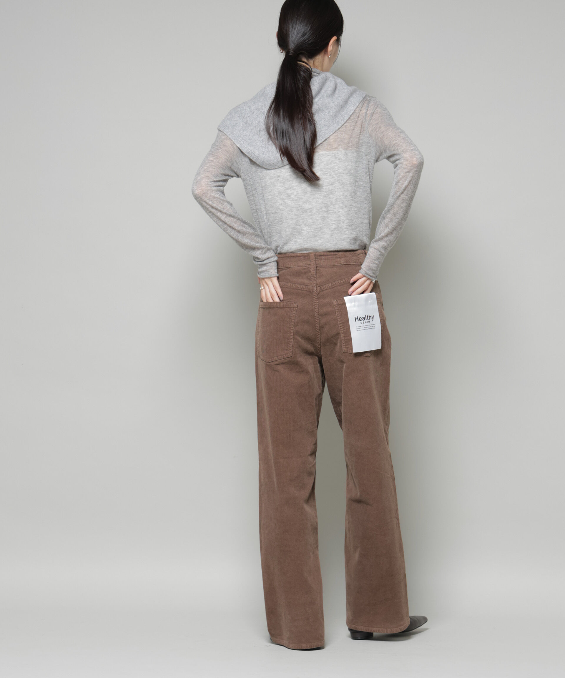 nano･universe「Healthy DENIM/Pink Pepper Corduroy」|チノ|